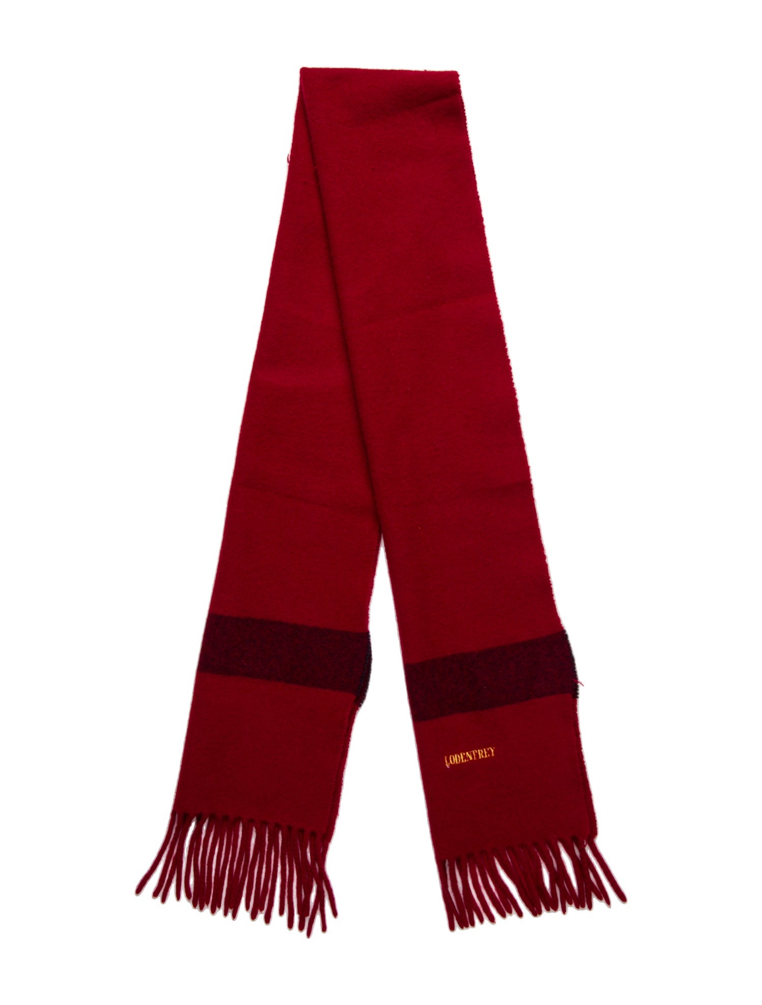 Lodenfrey Cashmere Striped Scarf