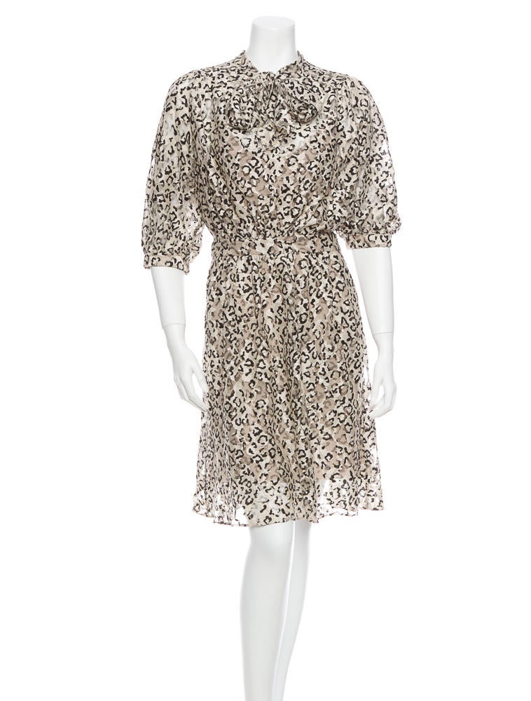 Mayle Leopard-Print Dress
