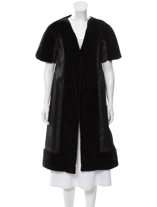Mayle Printed Coat Black