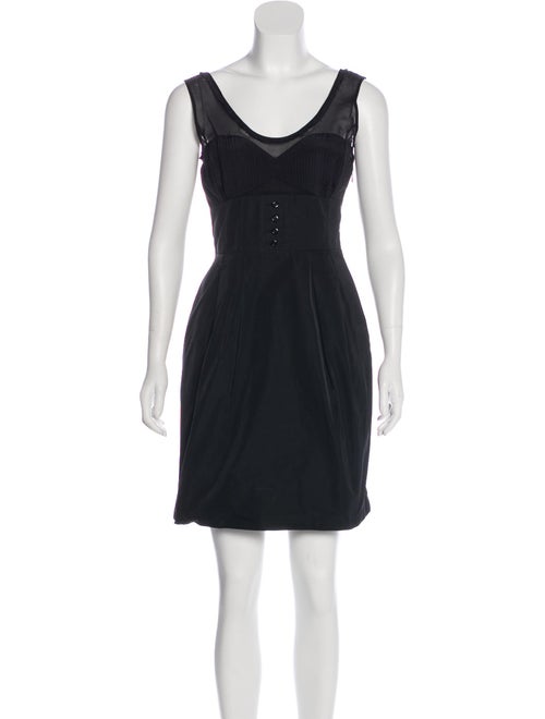 Mayle Sleeveless Mini Dress Black
