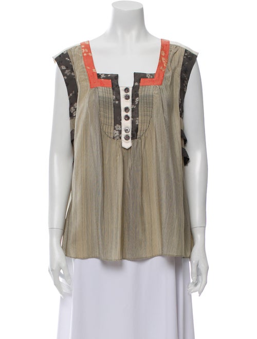 Mayle Silk Printed Blouse
