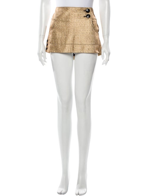 Mayle Mini Skirt Gold