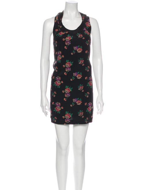 Mayle Silk Mini Dress Black
