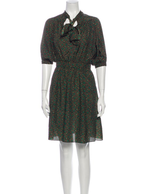 Mayle Silk Mini Dress Black