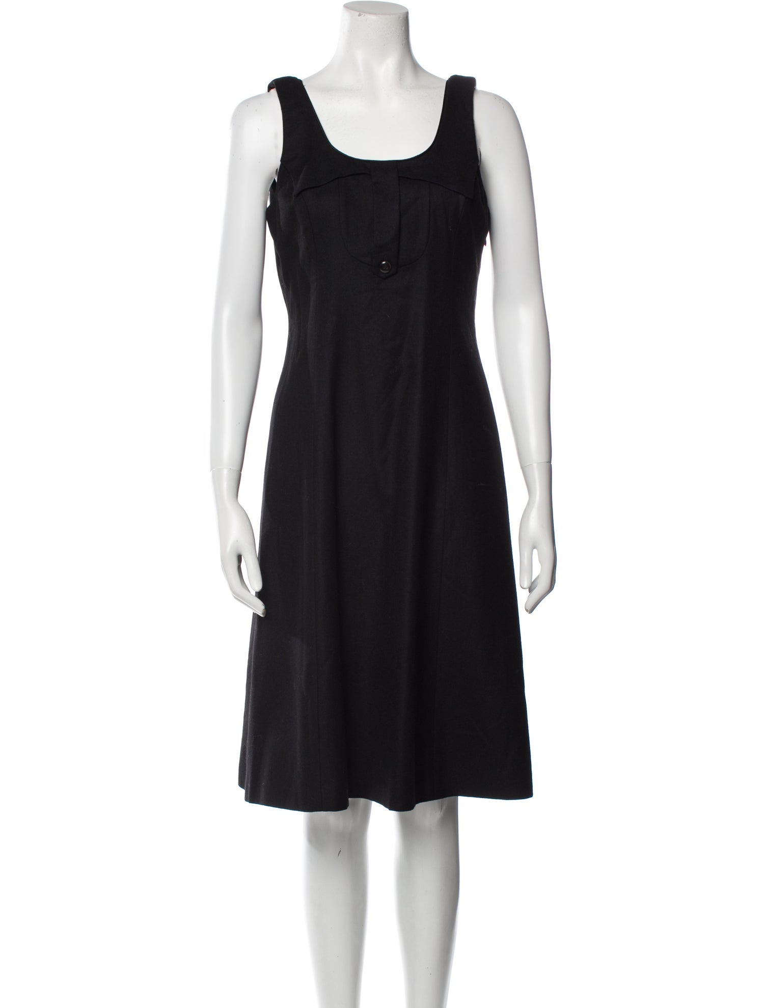 Mayle Scoop Neck Knee-Length Dress