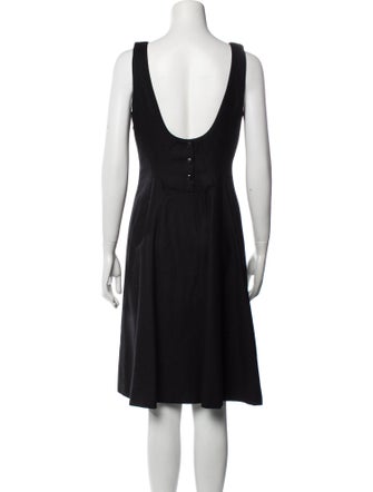 Mayle Scoop Neck Knee-Length Dress