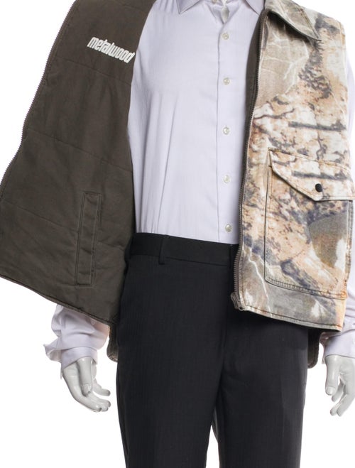 Metalwood Printed Jacket