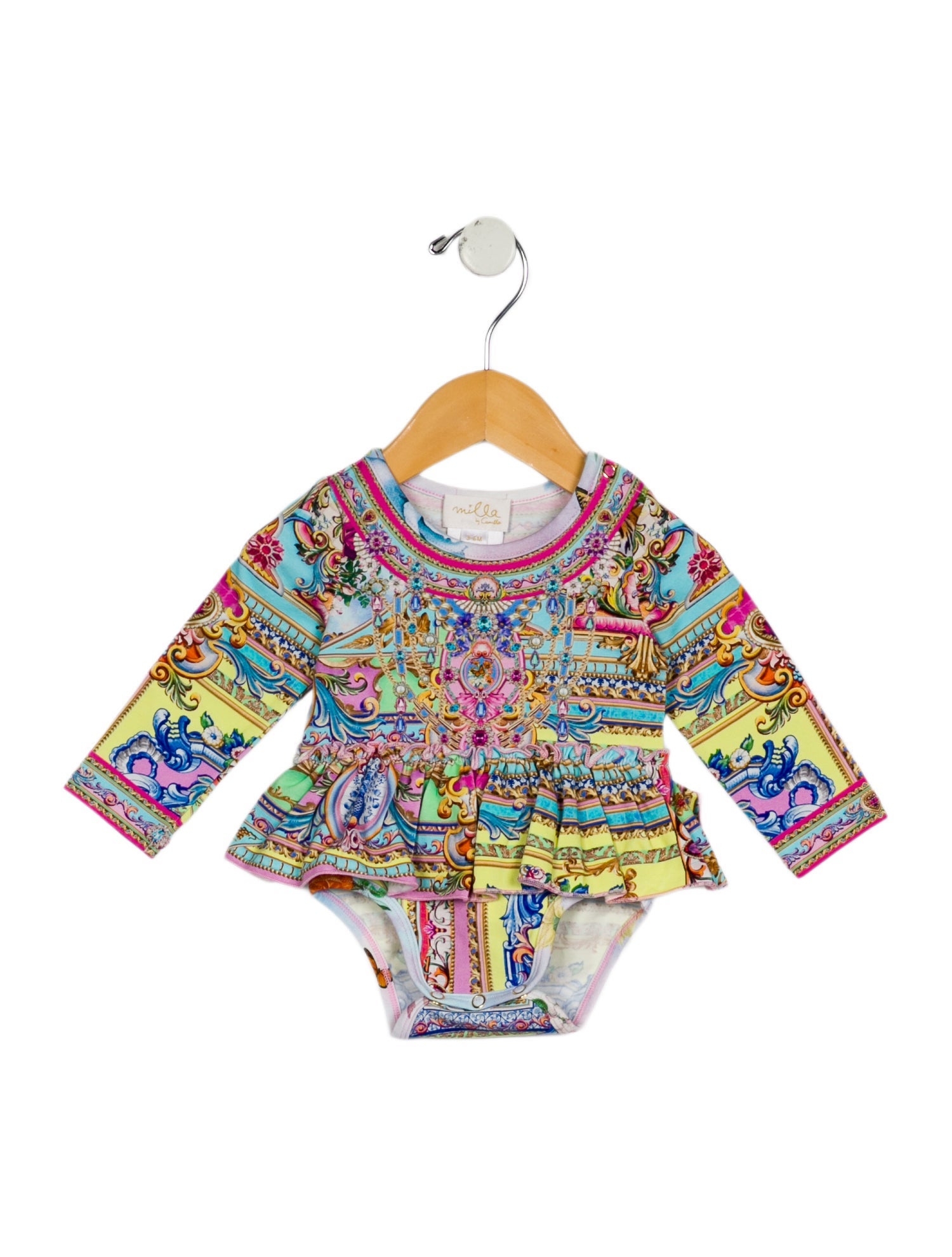 Milla By Camilla Infant Girls' Long Sleeve print One Piece w/Tags