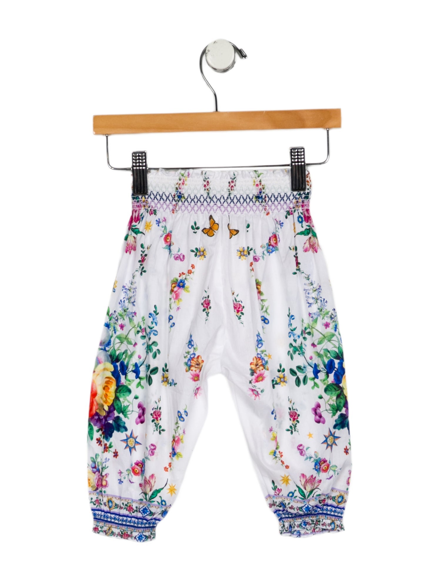 Milla By Camilla Infant Girl's Embroidered Print Pants w/Tags