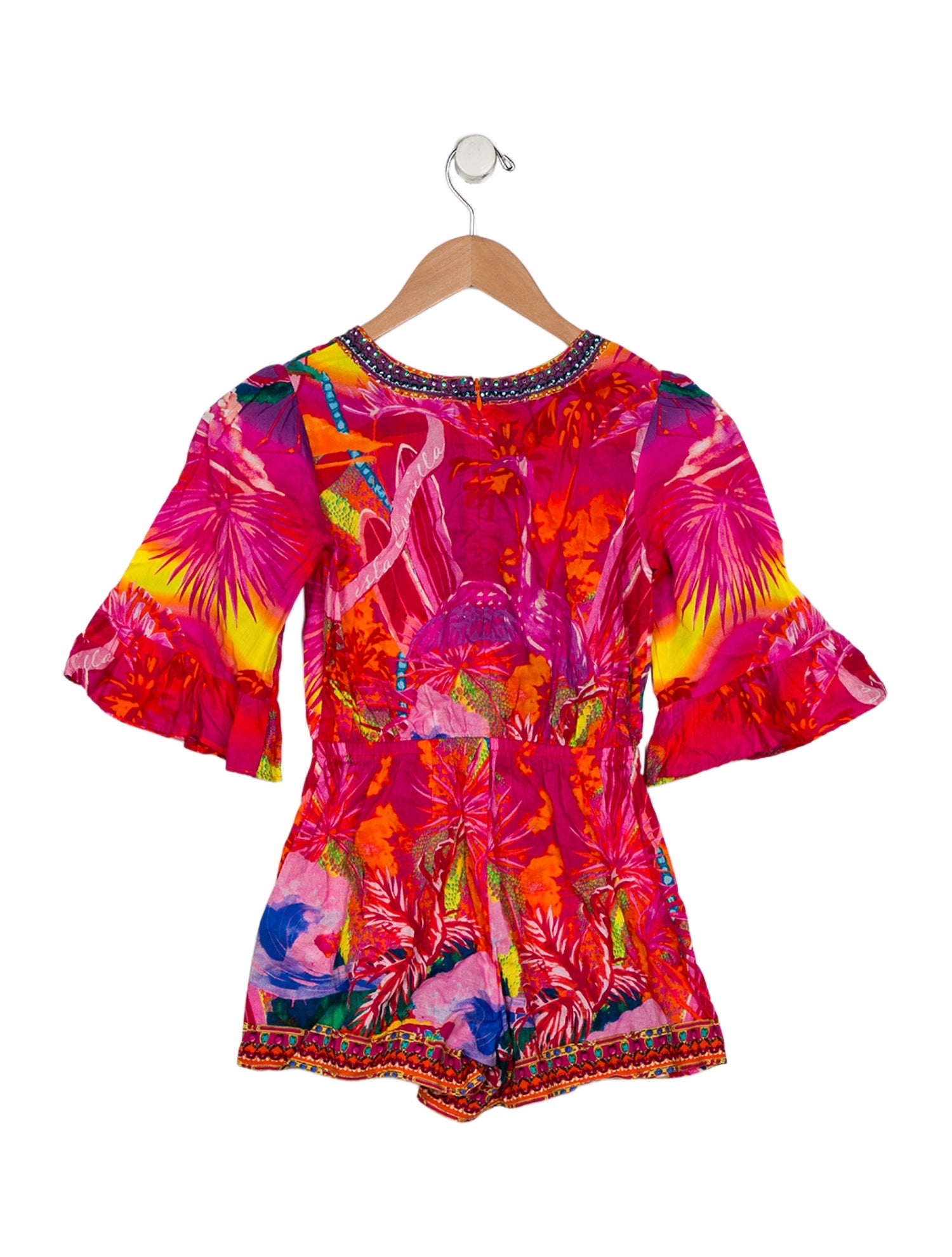 Milla By Camilla Kids Girls Patterned Romper