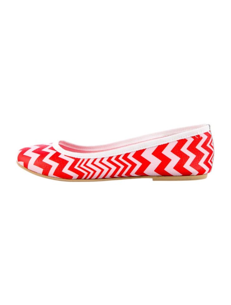 M Missoni Chevron Flats