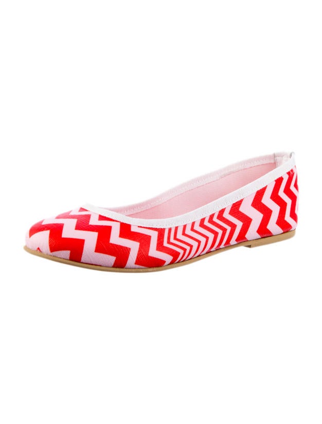 M Missoni Chevron Flats