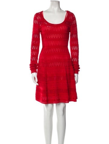 M Missoni Dresses Scoop Neck Mini Dress Us4, It40 | S