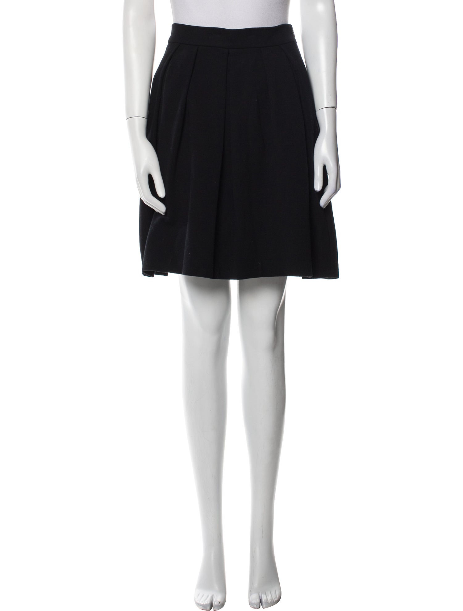 M Missoni Pleated Accents Knee-Length Skirt