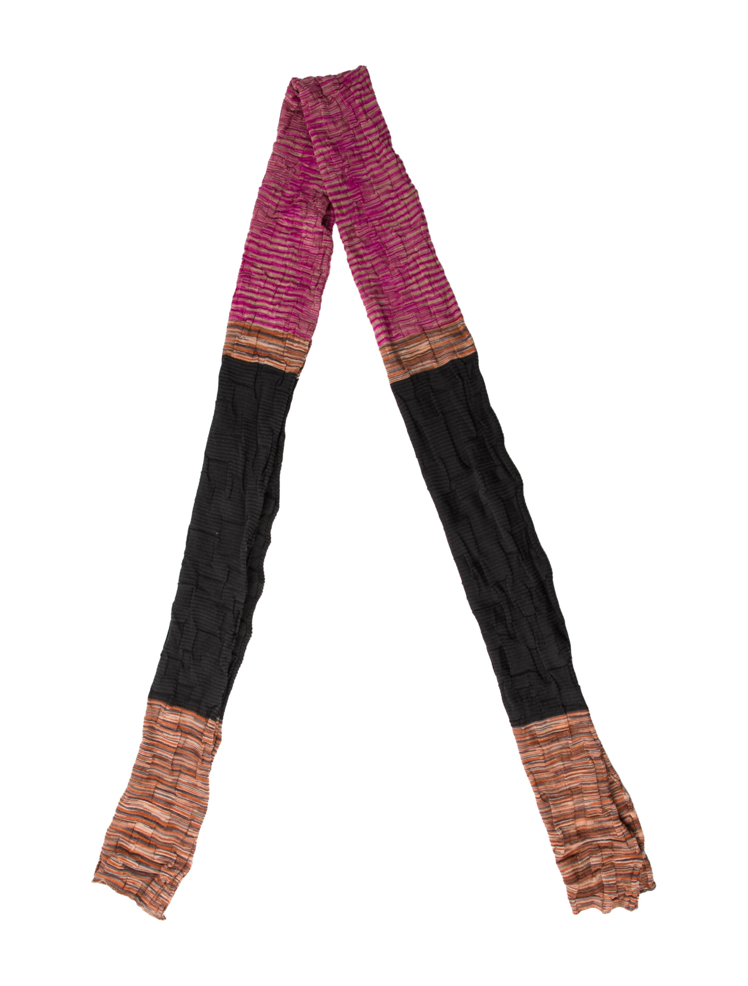 M Missoni Wool Striped Scarf