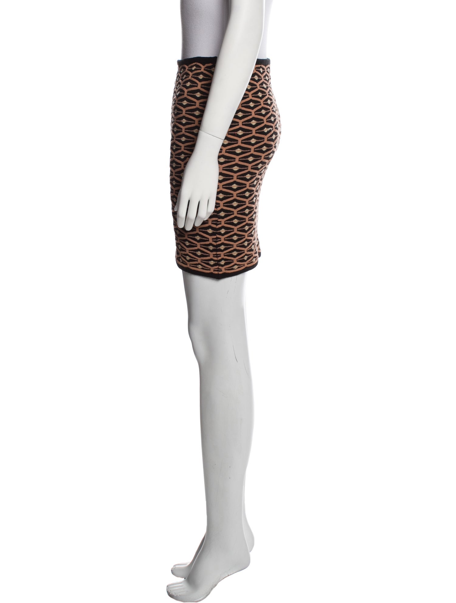 M Missoni Printed Mini Skirt