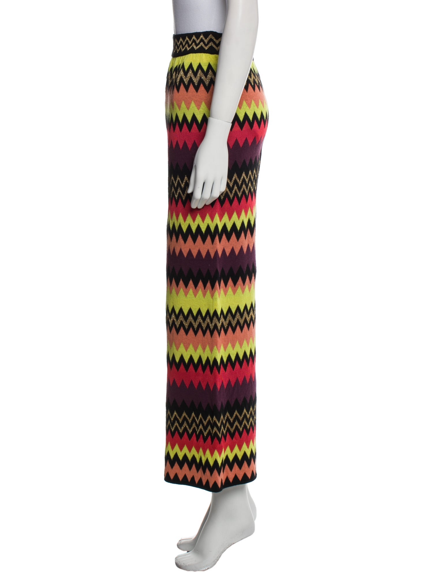 M Missoni Wool Wide Leg Pants
