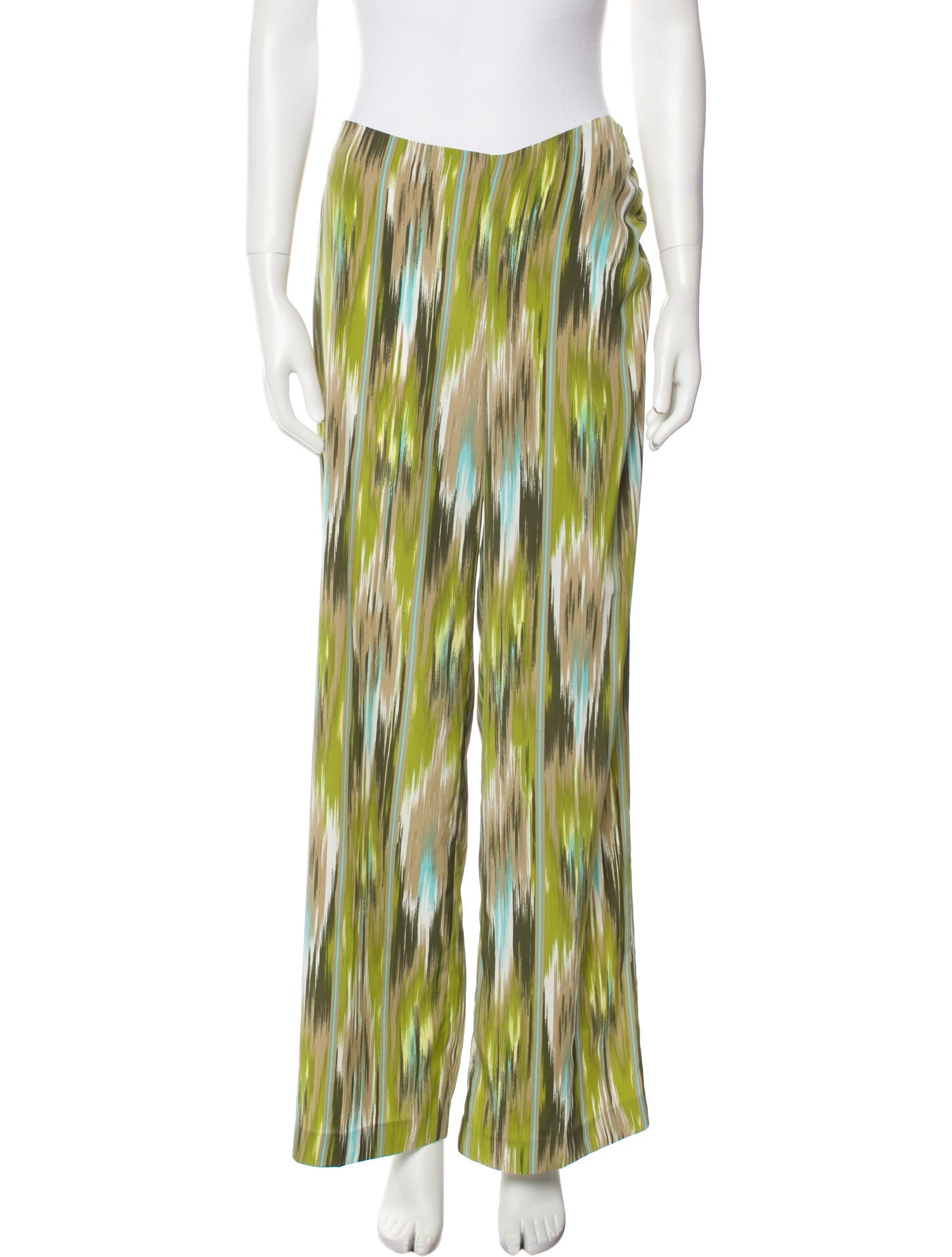M Missoni Printed Wide Leg Pants