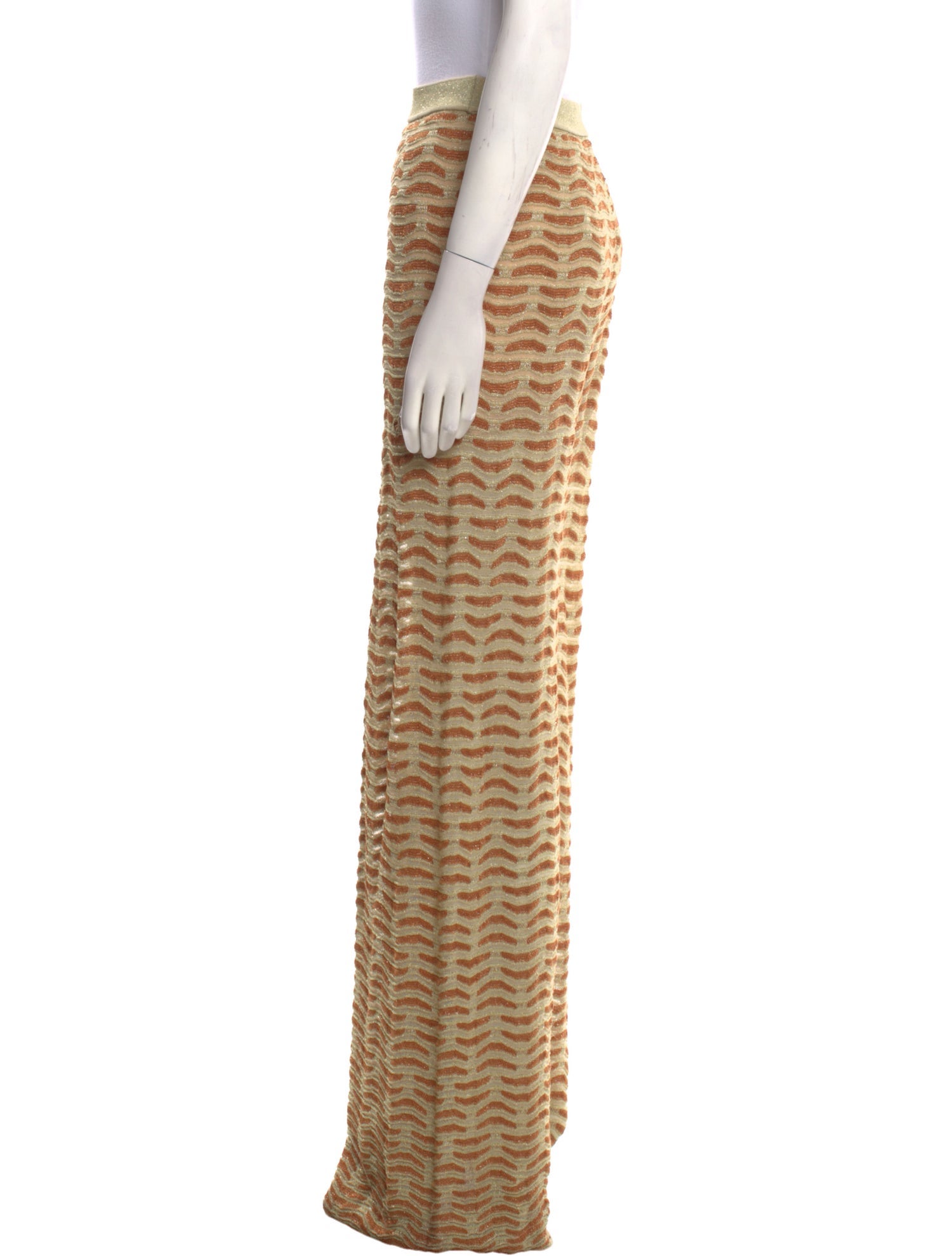 M Missoni Printed Wide Leg Pants