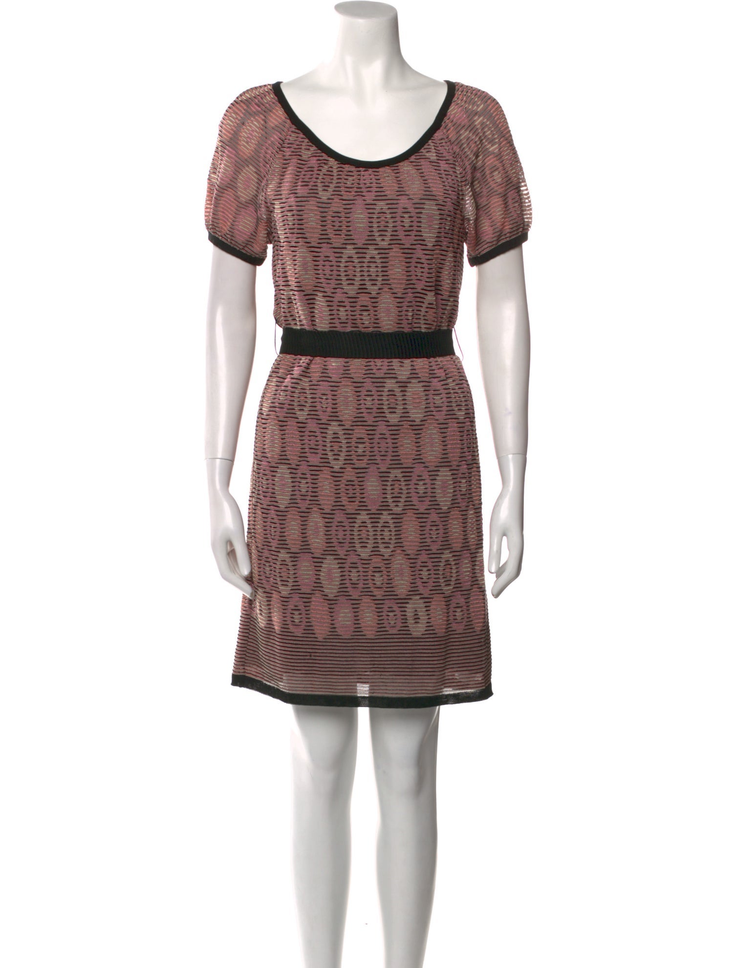 M Missoni Printed Mini Dress