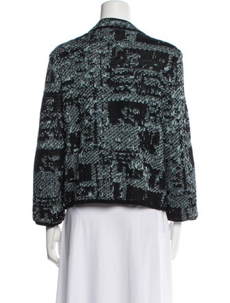 M Missoni Printed Crew Neck Sweater