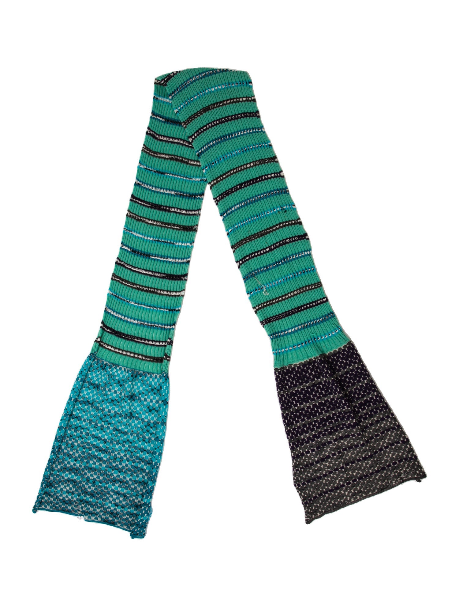M Missoni Wool Printed Scarf