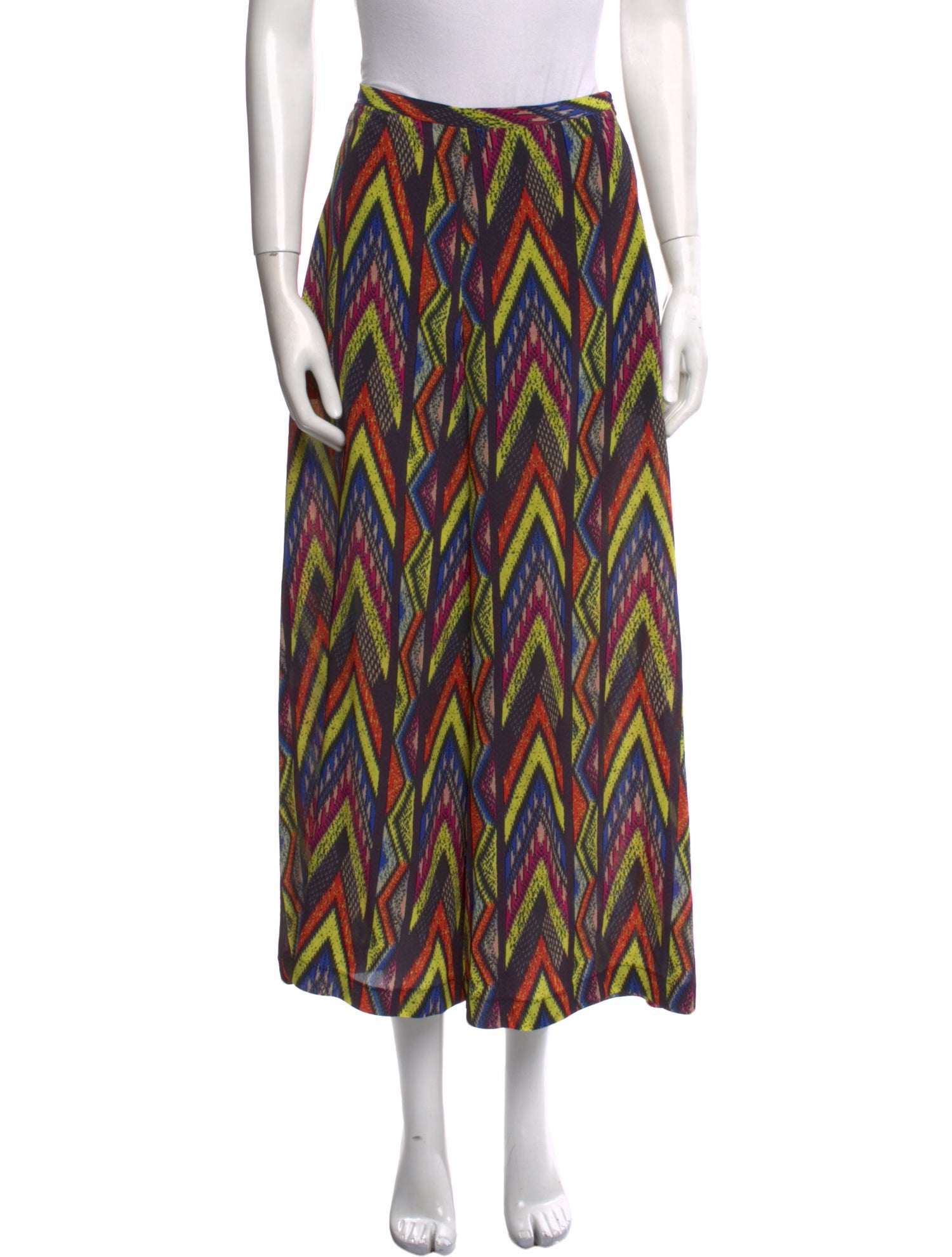 M Missoni Silk Wide Leg Pants