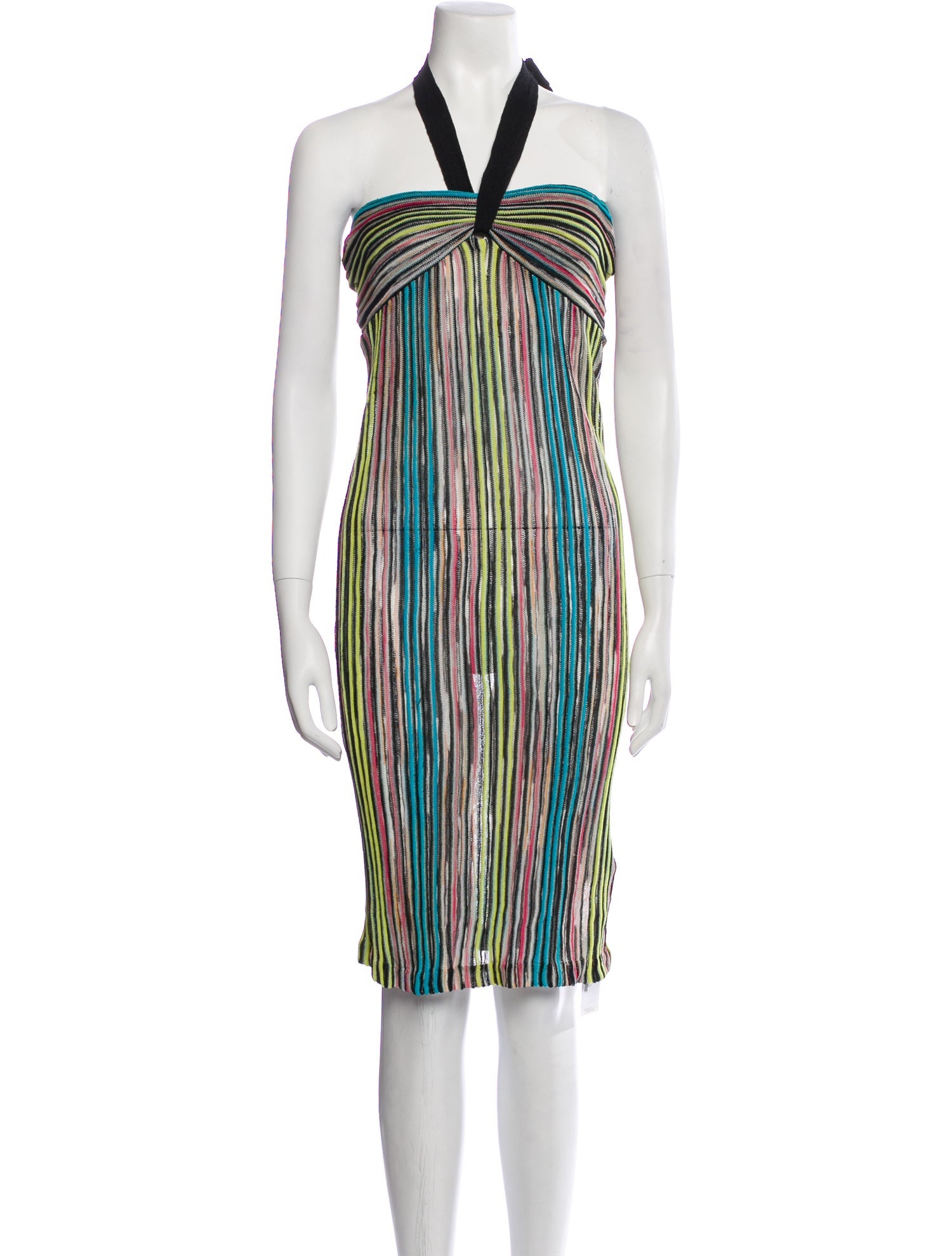 M Missoni Striped Mini Dress