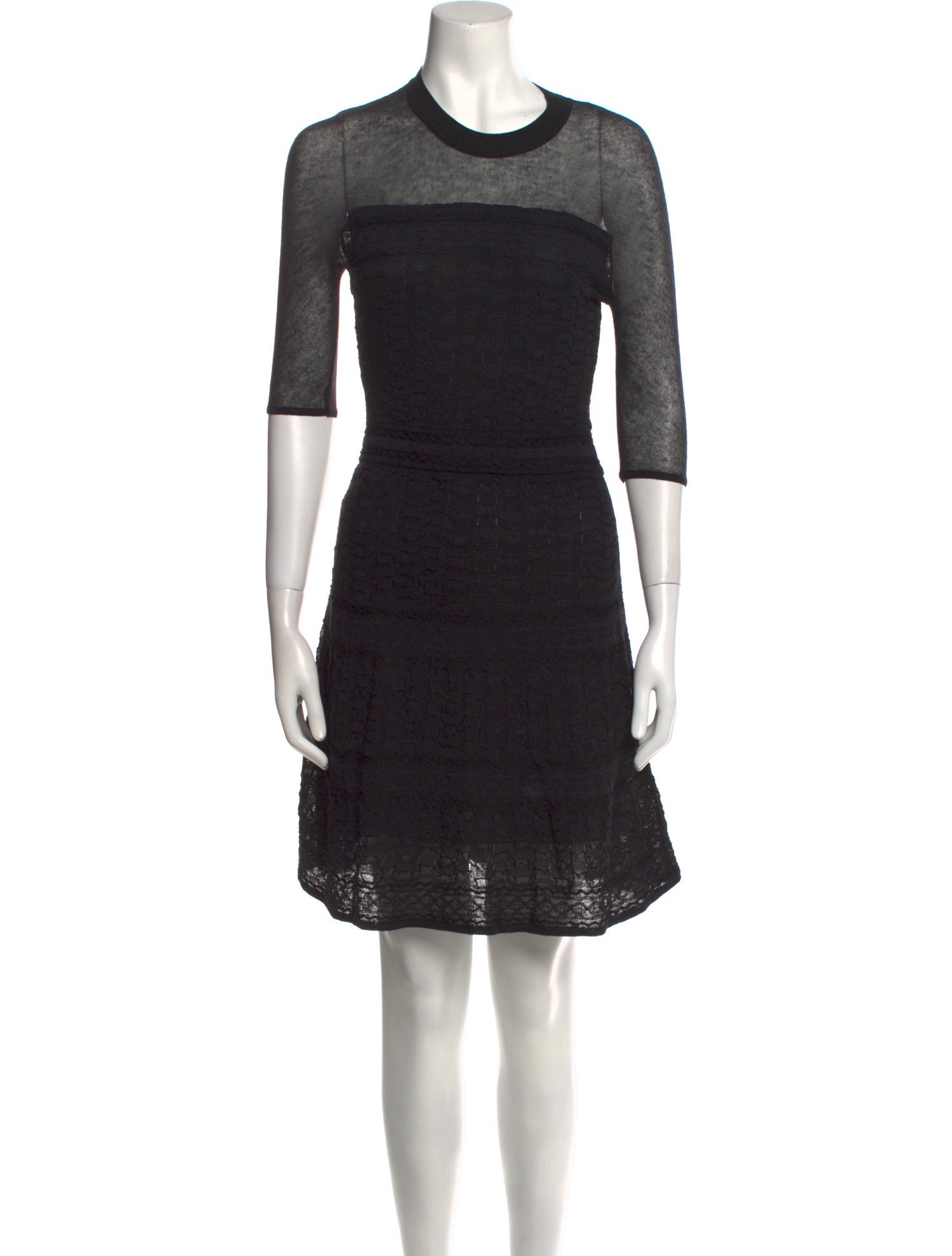 M Missoni Crew Neck Mini Dress