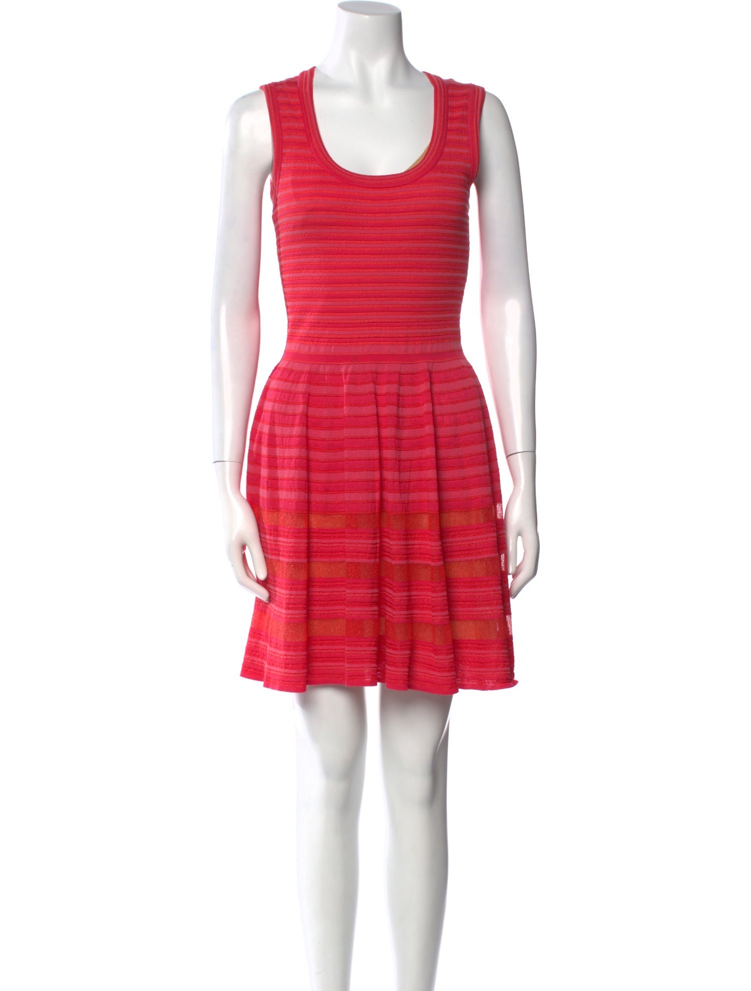 M Missoni Striped Mini Dress