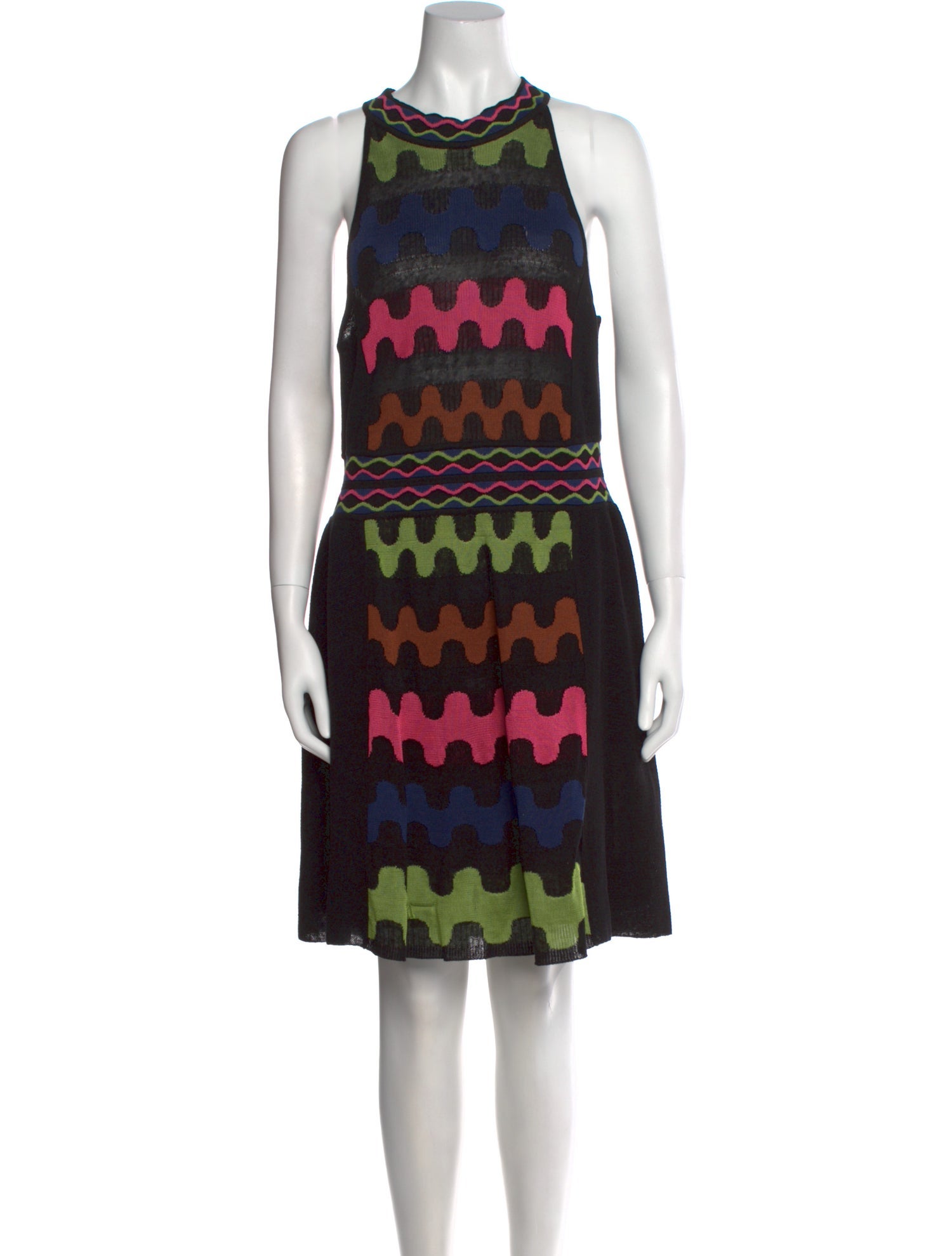 M Missoni Vintage Knee-Length Dress