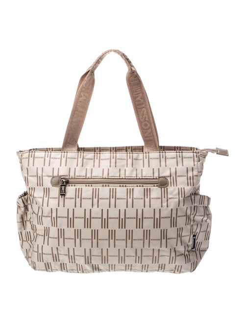 M Missoni Nylon Top Handle Bag