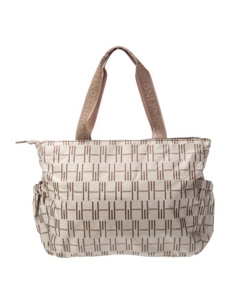 M Missoni Nylon Top Handle Bag