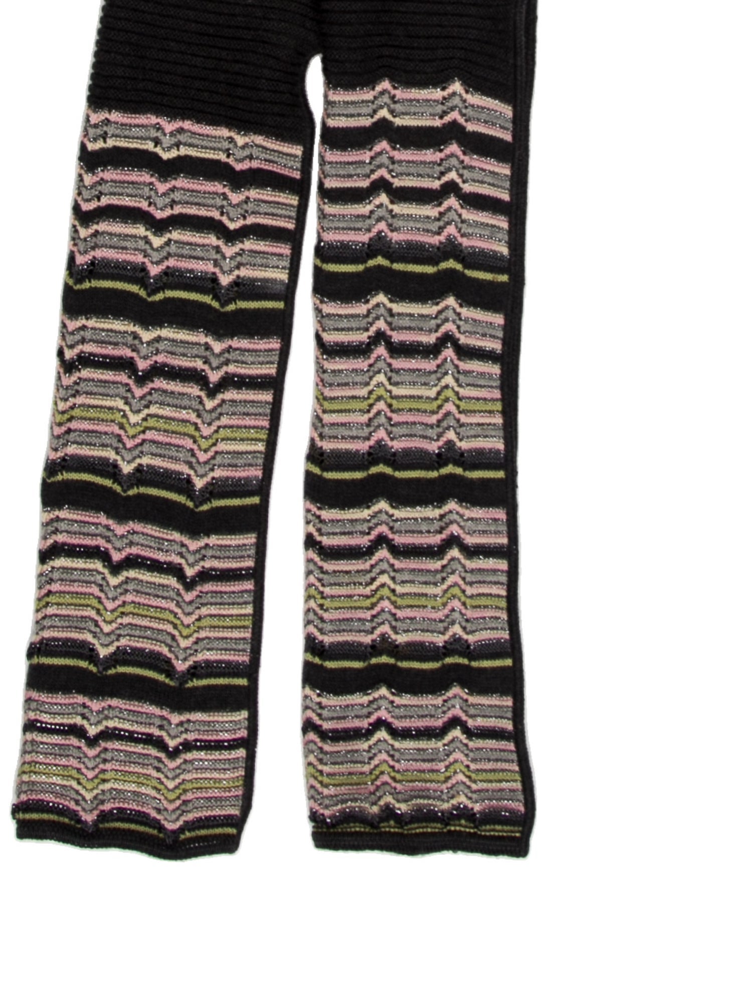 M Missoni Wool Striped Scarf