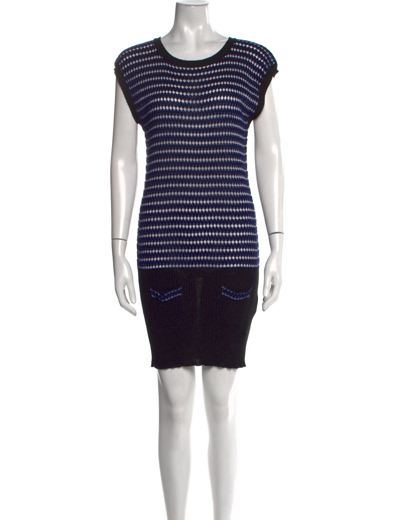 M Missoni Striped Mini Dress