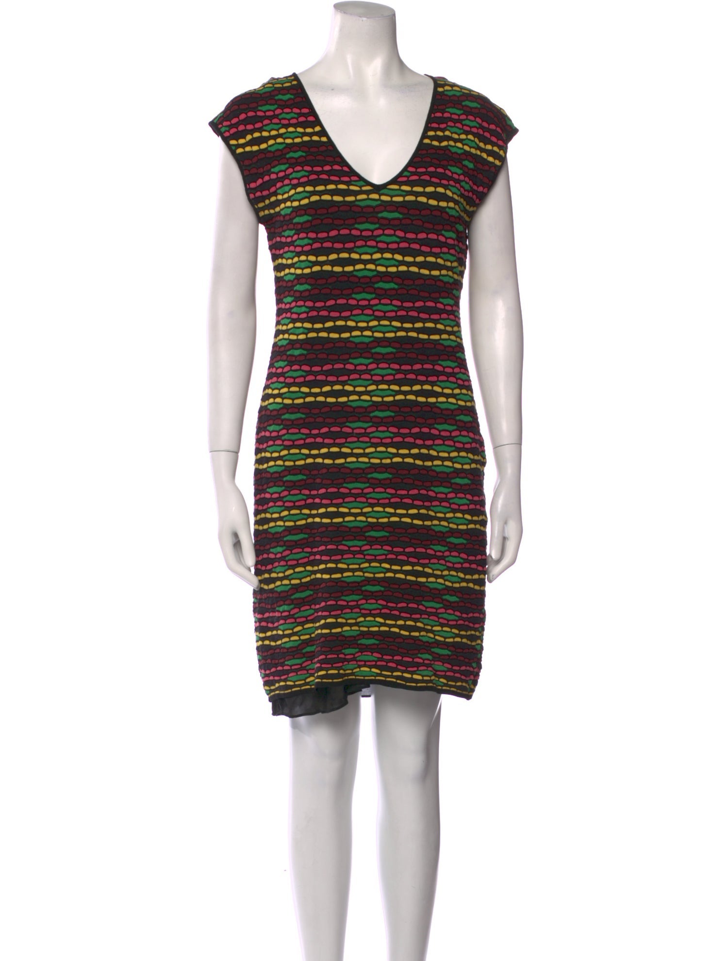 M Missoni Striped Mini Dress