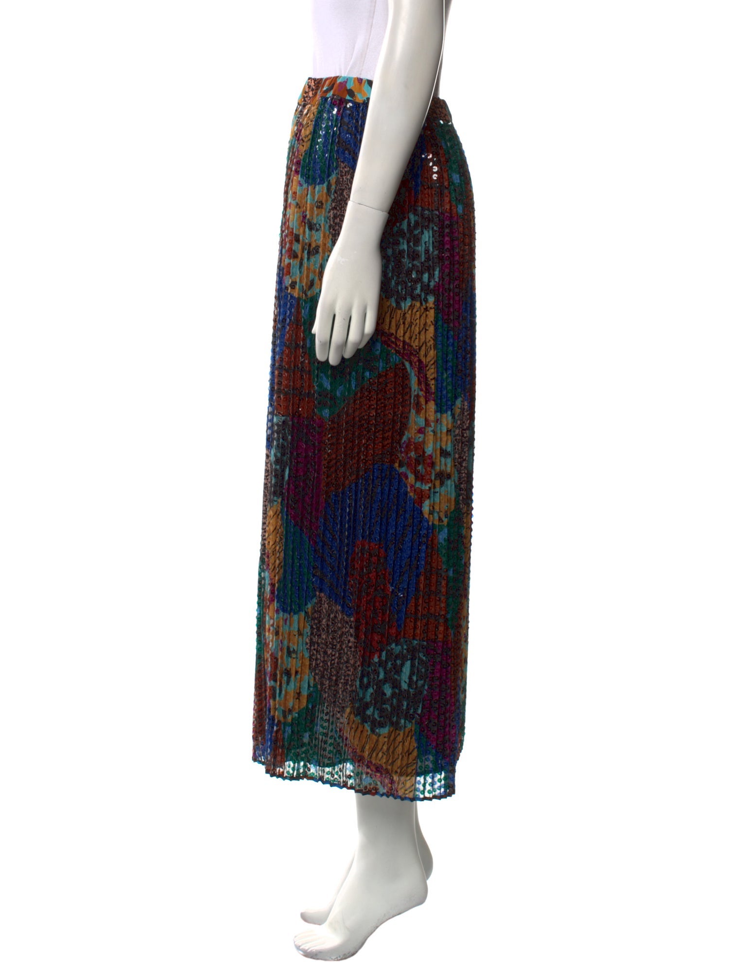M Missoni Sequin Midi Length Skirt
