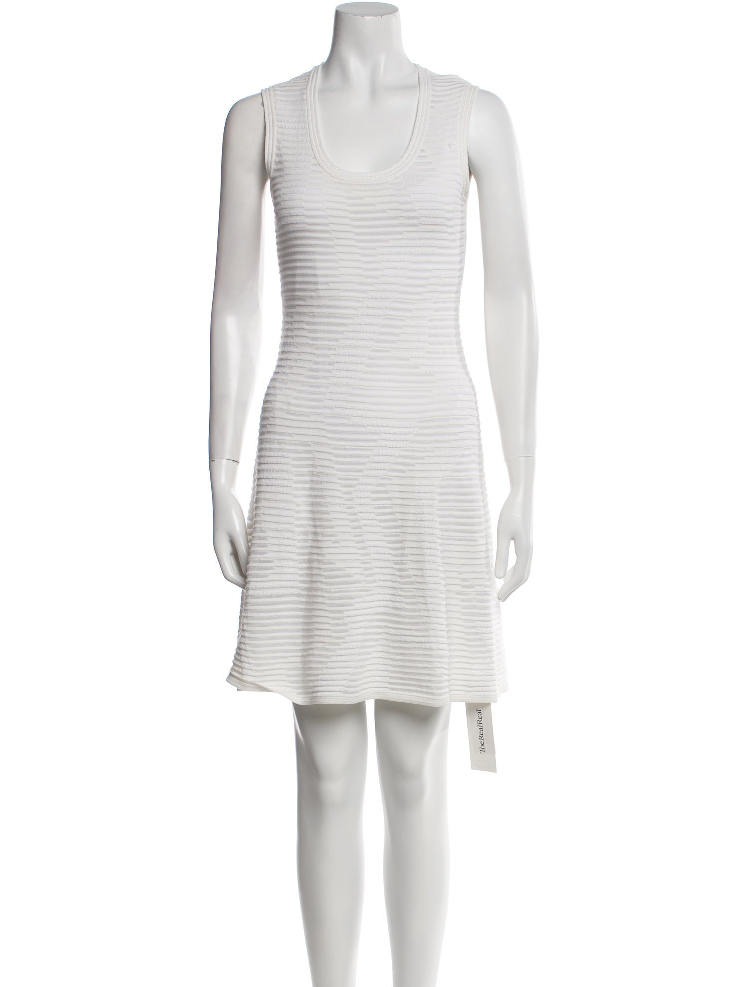 M Missoni Scoop Neck Mini Dress