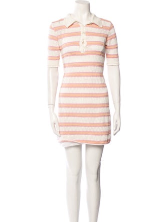 M Missoni Striped Mini Dress