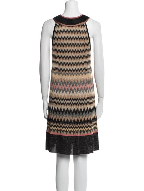 M Missoni Striped Mini Dress