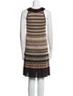 M Missoni Striped Mini Dress