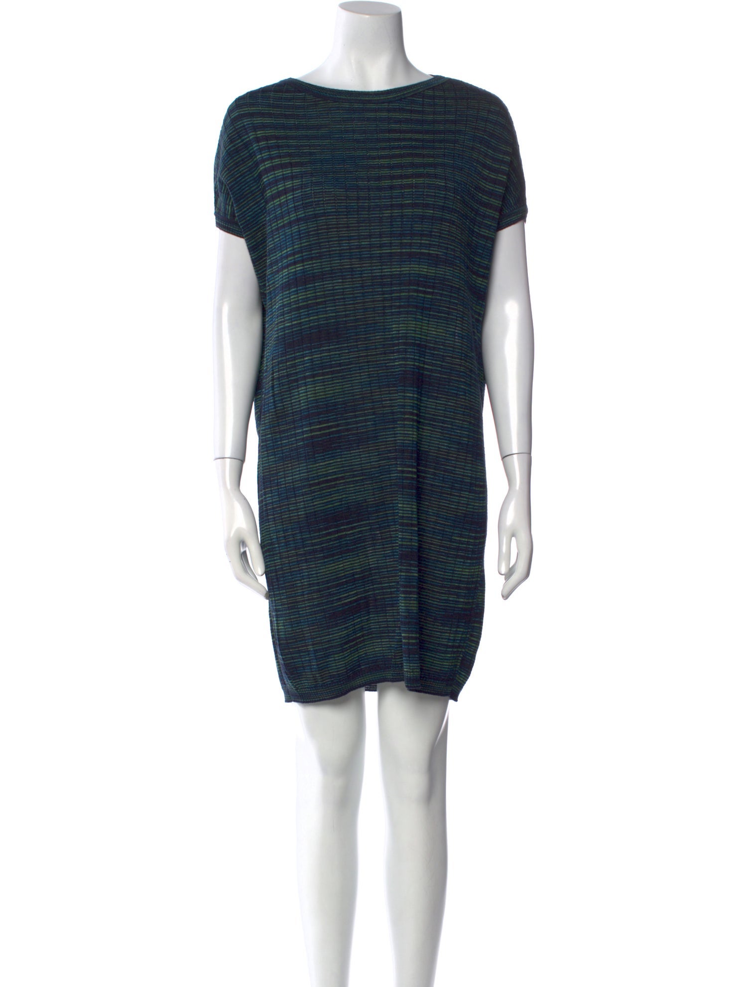 M Missoni Striped Mini Dress