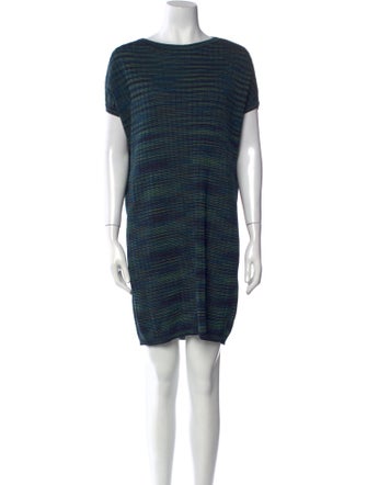 M Missoni Striped Mini Dress