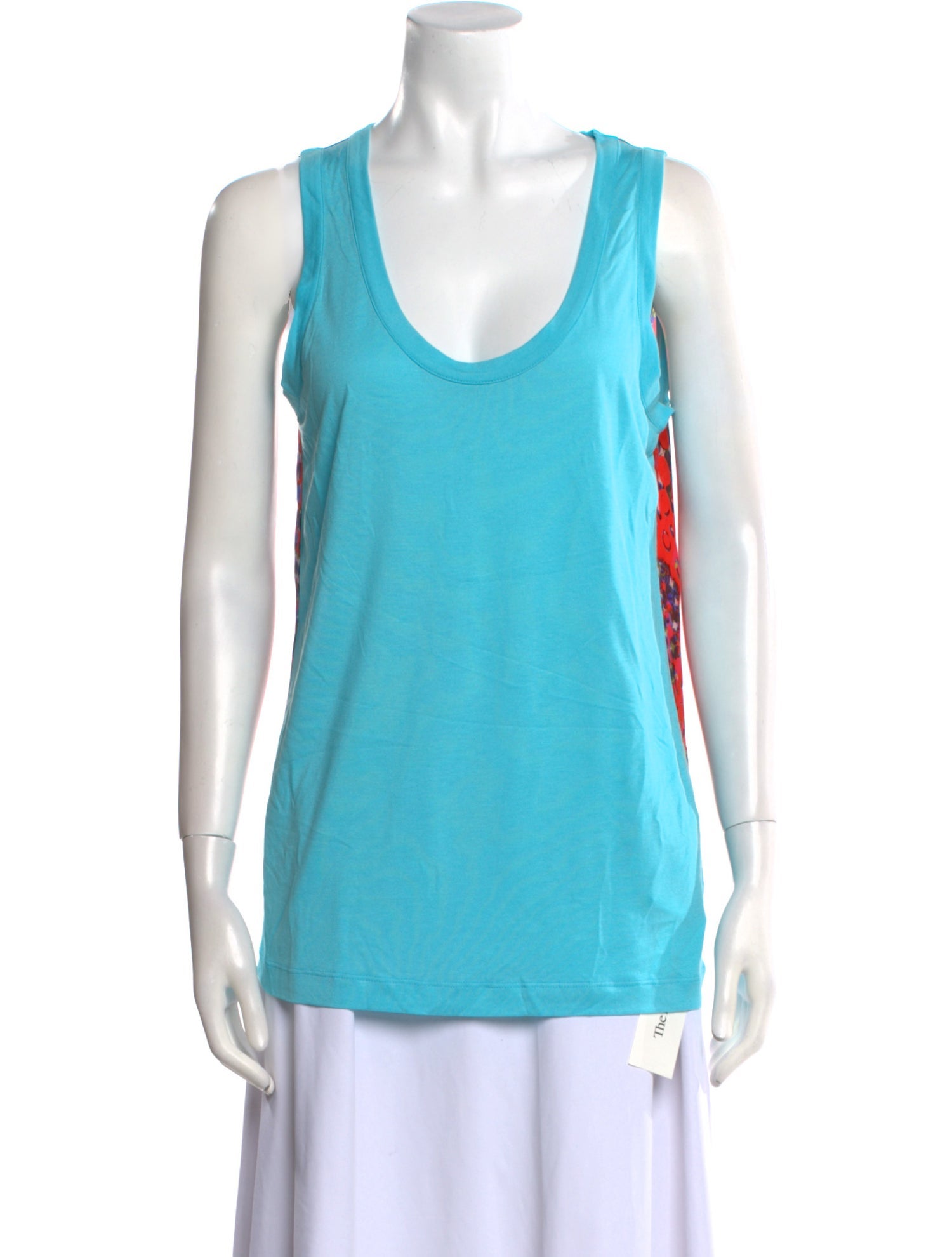 M Missoni Scoop Neck Sleeveless Top