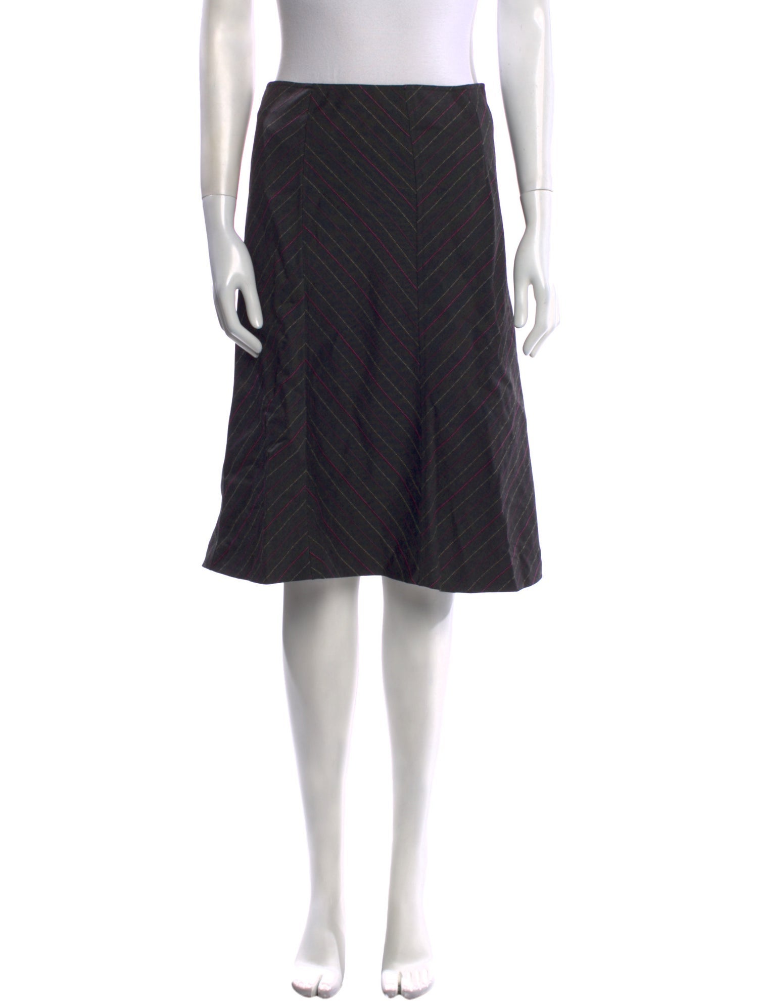 M Missoni Virgin Wool Knee-Length Skirt