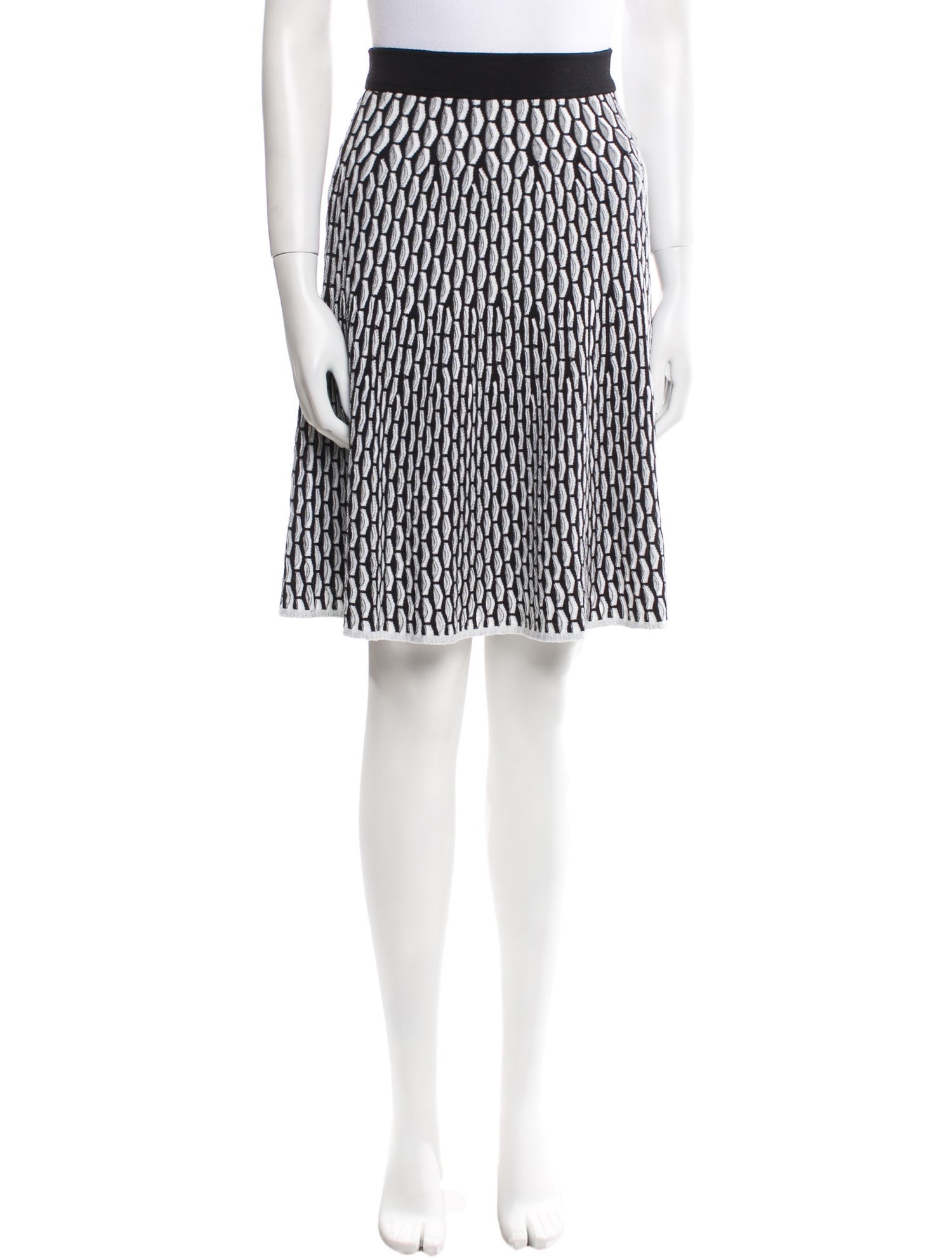 M Missoni Printed Knee-Length Skirt