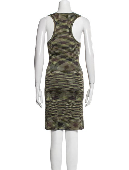 M Missoni Striped Knee-Length Dress