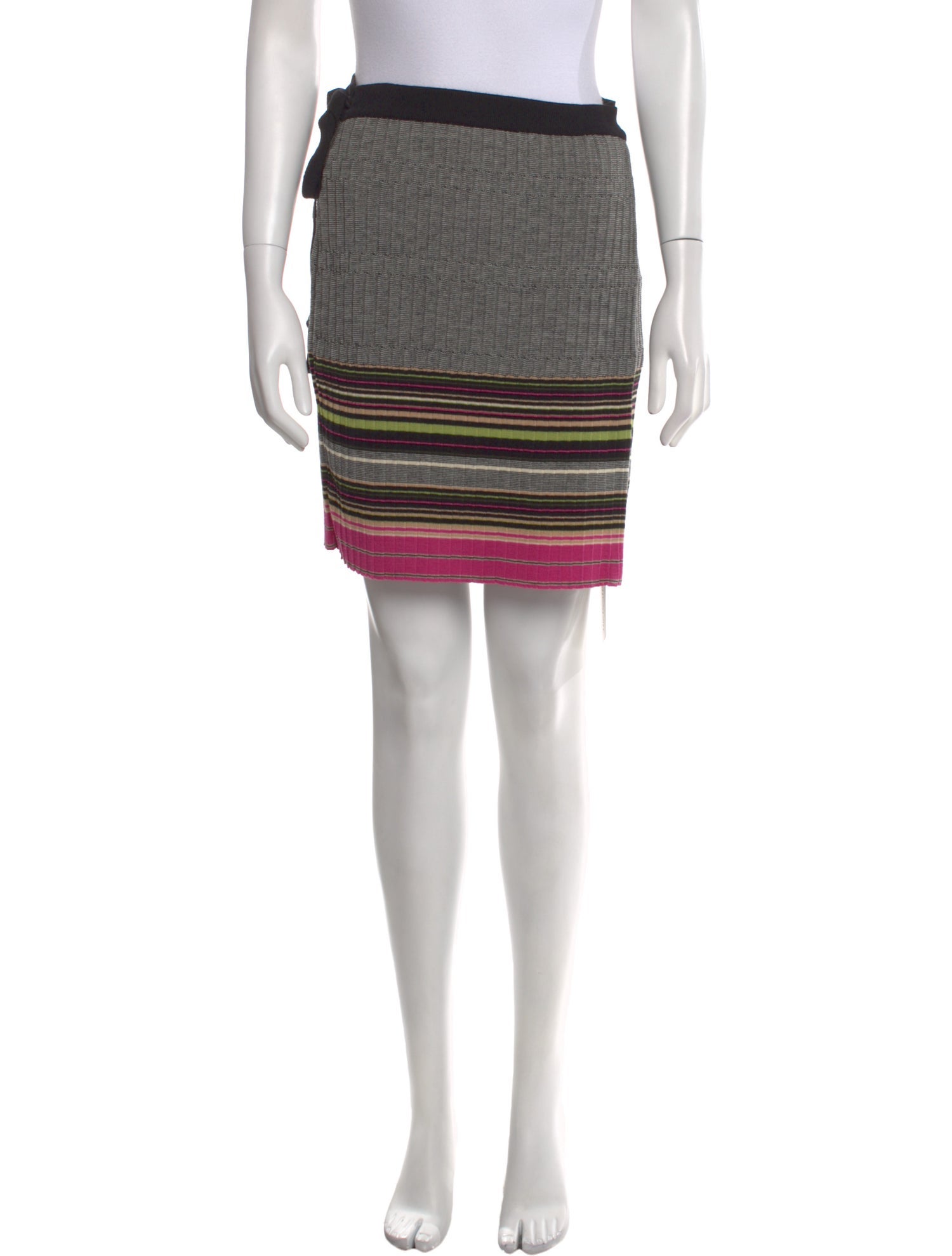 M Missoni Wool Knee-Length Skirt