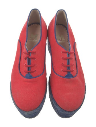 M Missoni Canvas Sneakers