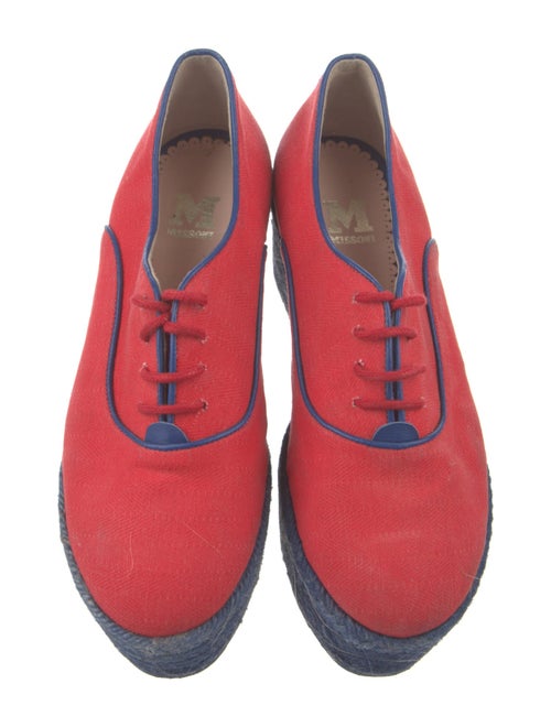 M Missoni Canvas Sneakers